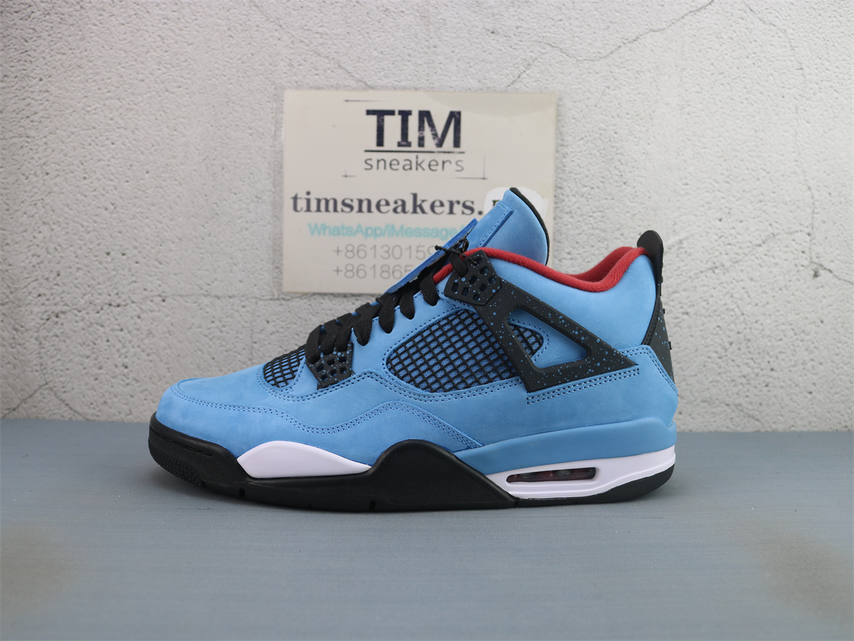 GX Batch Air Jordan 4 Retro Travis Scott Cactus Jack 308497-406